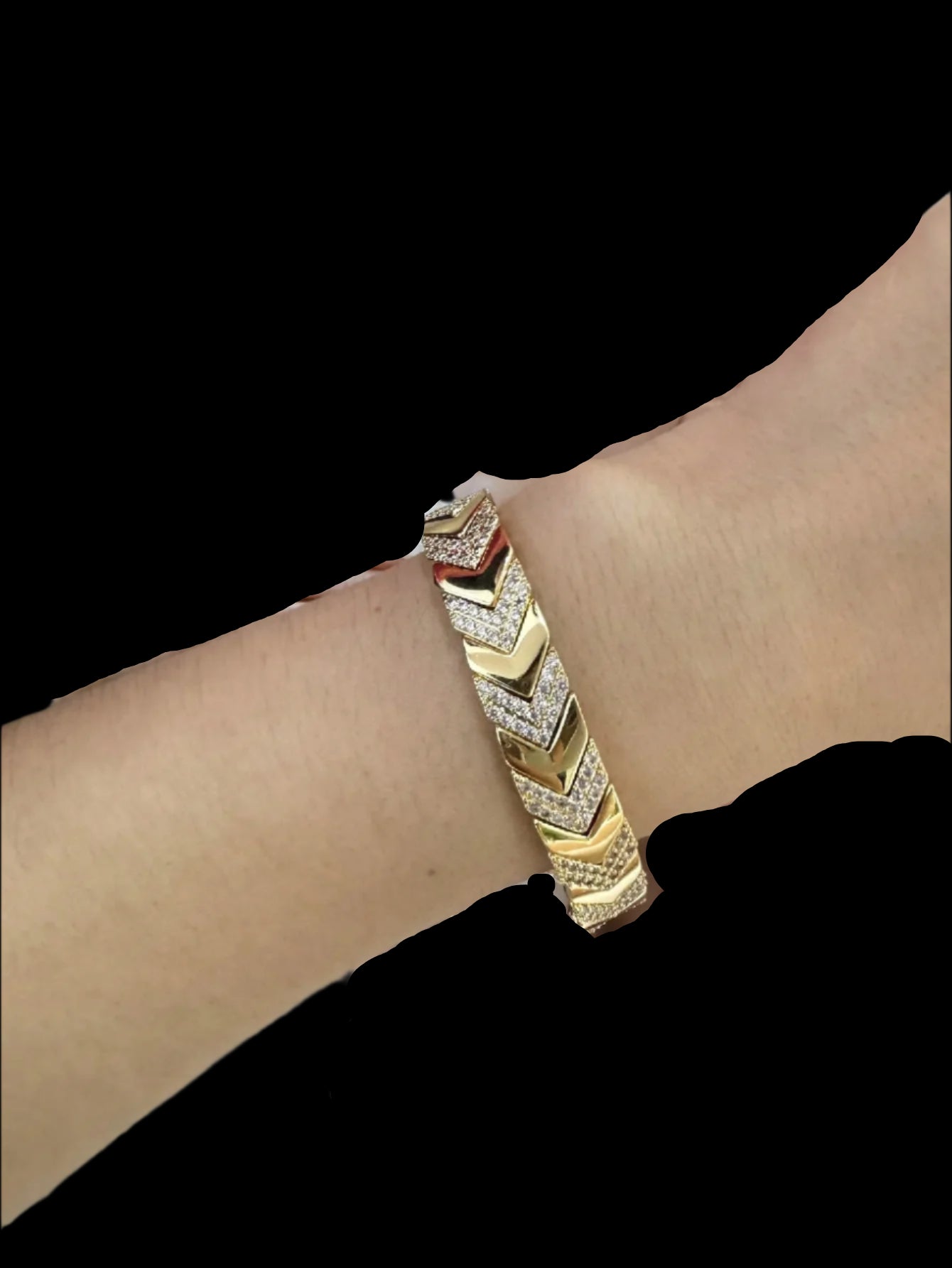 Thick Arrow Drawstring Bracelet