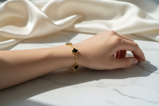 Elegant Favored Black Bracelet