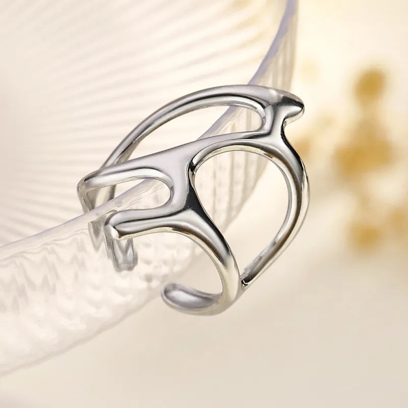 Simple Cool Irregular Open Rings