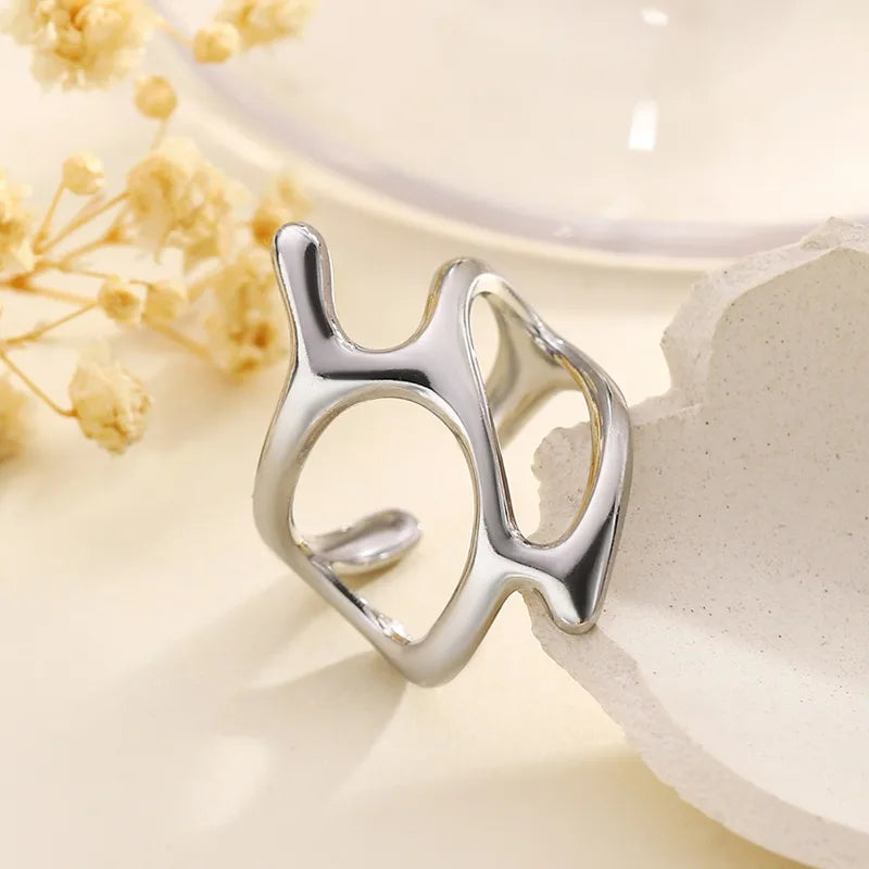 Simple Cool Irregular Open Rings