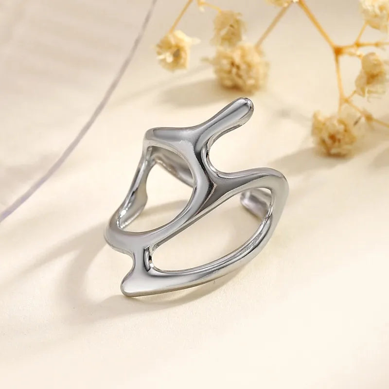 Simple Cool Irregular Open Rings