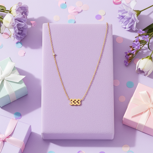 Angel Number 333 Necklace